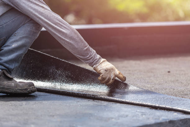 Professional Waterproofing technician working in Boyds, MD